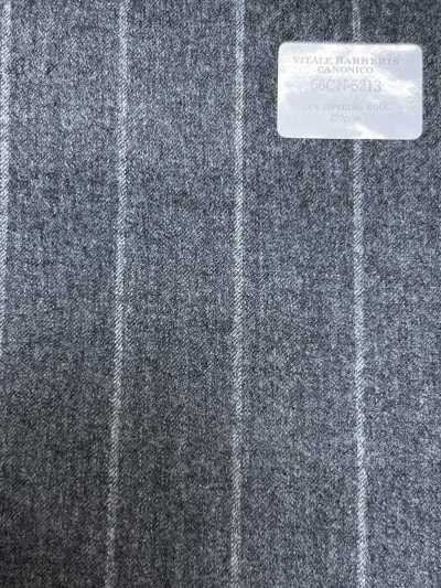56CN5213 CANONICO(카노니코) FLANNEL CLASSICS 라이트 그레이 스트라이프
