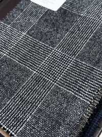 56CN5217 CANONICO(카노니코) FLANNEL CLASSICS 블랙 글렌체크[원단] CANONICO 추가 이미지