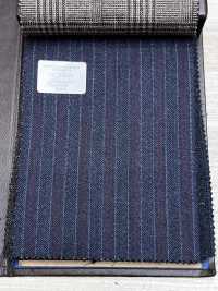 56CN5229 CANONICO(카노니코) 21 무린 색소니 네이비블루/레드 스트라이프[원단] CANONICO 추가 이미지