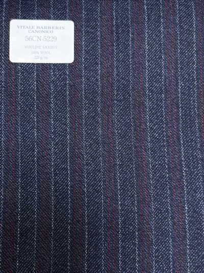 56CN5229 CANONICO(카노니코) 21 무린 색소니 네이비블루/레드 스트라이프