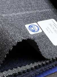 56CN5235 CANONICO(카노니코) RWS TRADITIONAL WORSTED 21 회색 스트라이프[원단] CANONICO 추가 이미지