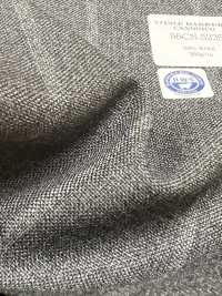 56CN5235 CANONICO(카노니코) RWS TRADITIONAL WORSTED 21 회색 스트라이프[원단] CANONICO 추가 이미지