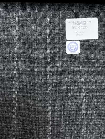 56CN5235 CANONICO(카노니코) RWS TRADITIONAL WORSTED 21 회색 스트라이프