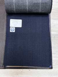 56CN5236 CANONICO(카노니코) RWS 트래디셔널 워스티드 21 네이비 블루 섀도우 스트라이프[원단] CANONICO 추가 이미지