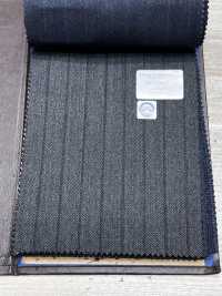 56CN5239 CANONICO(카노니코) RWS TRADITIONAL WORSTED 21 회색/브라운 스트라이프[원단] CANONICO 추가 이미지