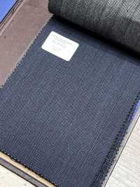 56CN5240 CANONICO(카노니코) TRADITIONAL WORSTED 21 진한 남색 섀도 스트라이프[원단] CANONICO 추가 이미지