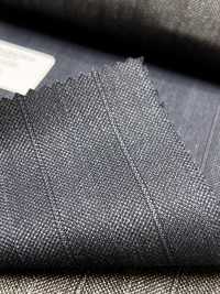 56CN5240 CANONICO(카노니코) TRADITIONAL WORSTED 21 진한 남색 섀도 스트라이프[원단] CANONICO 추가 이미지
