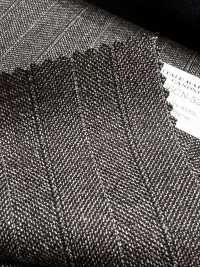 56CN5241 카노니코 TRADITIONAL WORSTED 21. 브라운 섀도 스트라이프[원단] CANONICO 추가 이미지