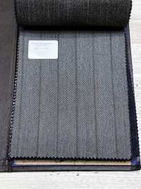 56CN5242 CANONICO(카노니코) 트래디셔널 워스트드 21 그레이/브라운 섀도 스트라이프[원단] CANONICO 추가 이미지