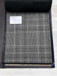 56CN5244 CANONICO 밀드 트로피컬 브라운 글렌체크[원단] CANONICO 추가 이미지
