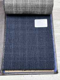 56CN5245 CANONICO(카노니코) 밀드 트로피컬 네이비 블루 글렌 체크[원단] CANONICO 추가 이미지