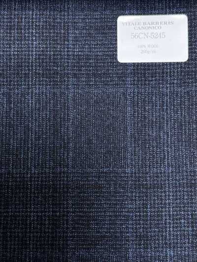 56CN5245 CANONICO(카노니코) 밀드 트로피컬 네이비 블루 글렌 체크