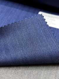 56CN5265 CANONICO(카노니코) PERENNIAL-CLASSICS 블루 헤링본[원단] CANONICO 추가 이미지