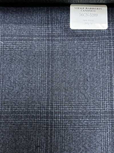56CN5289 CANONICO(카노니코) 밀드 트로피컬 네이비 블루 글렌 체크