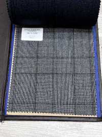 56CN5290 CANONICO 밀드 트로피컬 브라운 글렌 체크[원단] CANONICO 추가 이미지