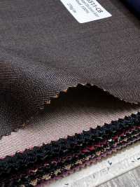 SR6511-CB 스테디 설러 국산 Premium Super120' 단사 Stretch Solaro 차콜 코듀로이 브라운 무지 오묘한 광택색[원단] 호소이 쇼지 주식회사 추가 이미지