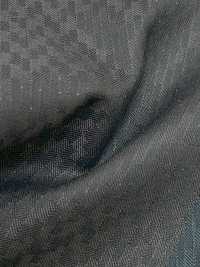 LA6511-BR 국산 실크 라메 울 스트레치 브라운 스트라이프[원단] 호소이 쇼지 주식회사 추가 이미지