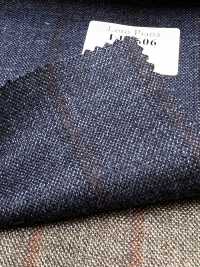 LP6606 Loro Piana 네이비블루×레드 스트라이프[원단] 호소이 쇼지 주식회사 추가 이미지