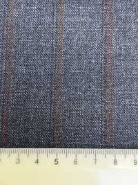 LP6606 Loro Piana 네이비블루×레드 스트라이프[원단] 호소이 쇼지 주식회사 추가 이미지