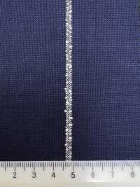AR6548 ARISTON Super130's 네이비 블루×흰색 스트라이프[원단] 호소이 쇼지 주식회사 추가 이미지