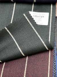 AR6549 ARISTON Super130's 그린×화이트 스트라이프[원단] 호소이 쇼지 주식회사 추가 이미지