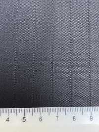 LP6586 Loro Piana Super130's 검정 스트라이프[원단] 호소이 쇼지 주식회사 추가 이미지