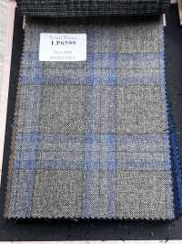 LP6599 Loro Piana 브라운×블루 체크[원단] 호소이 쇼지 주식회사 추가 이미지