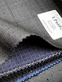 LP6602 Loro Piana Super130's 그레이 체크[원단] 호소이 쇼지 주식회사 추가 이미지
