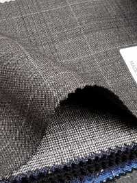 LP6604 Loro Piana Super150's 브라운 체크[원단] 호소이 쇼지 주식회사 추가 이미지