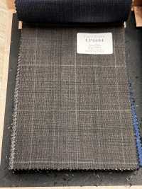 LP6604 Loro Piana Super150's 브라운 체크[원단] 호소이 쇼지 주식회사 추가 이미지