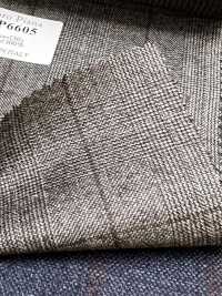 LP6605 Loro Piana Super130's 브라운 체크[원단] 호소이 쇼지 주식회사 추가 이미지