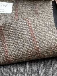 LP6607 Loro Piana 브라운×오렌지 스트라이프[원단] 호소이 쇼지 주식회사 추가 이미지