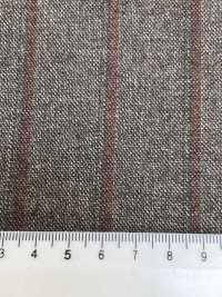 LP6607 Loro Piana 브라운×오렌지 스트라이프[원단] 호소이 쇼지 주식회사 추가 이미지