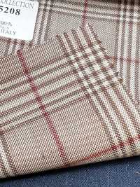 LV5208 LANVIN COLLECTION 베이지 글렌 체크[원단] 호소이 쇼지 주식회사 추가 이미지