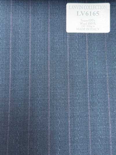 LV6165 LANVIN COLLECTION Super120's 블루그린 스트라이프