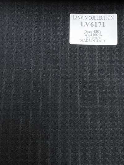 LV6171 LANVIN COLLECTION Super120's 그린 체크