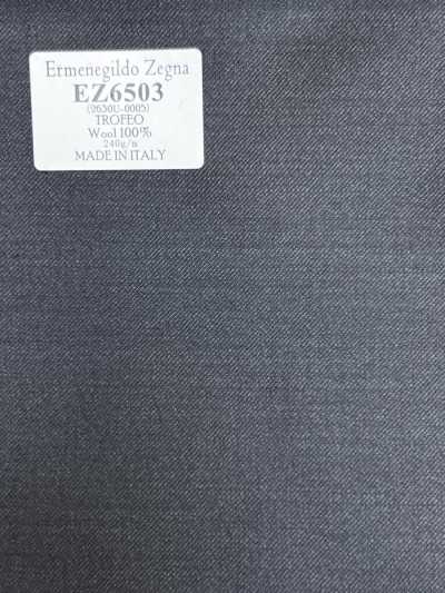 EZ6503 Ermenegildo Zegna TROFEO 짙은 회색 무지