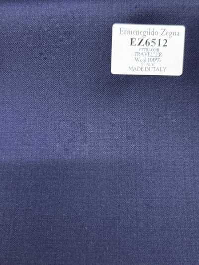 EZ6512 Ermenegildo Zegna TRAVELLER 네이비 블루 무지