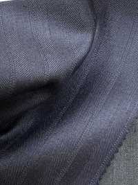 EZ6517 Ermenegildo Zegna TRAVELLER 네이비 블루 스트라이프[원단] 호소이 쇼지 주식회사 추가 이미지