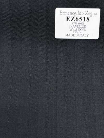 EZ6518 Ermenegildo Zegna TRAVELLER 다크 그린 스트라이프