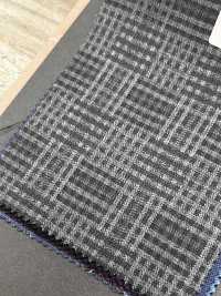 DM6148 DORMEUIL QUEEN Super100's 회색 체크[원단] 호소이 쇼지 주식회사 추가 이미지