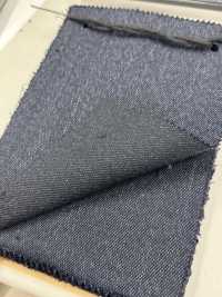 NWD010-341 NIKKE Nikke Textile Co., Ltd. 울 데님 네이비 블루 무지[원단] NIKKE TEXTILE 추가 이미지