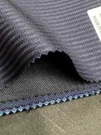 DM6150 DORMEUIL QUEEN Super100's 네이비 블루 스트라이프[원단] 호소이 쇼지 주식회사 추가 이미지