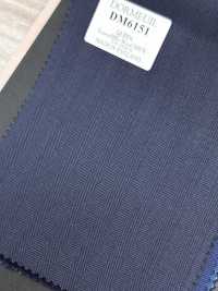 DM6151 DORMEUIL QUEEN Super100's 진한 남색 스트라이프[원단] 호소이 쇼지 주식회사 추가 이미지