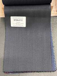 DM6151 DORMEUIL QUEEN Super100's 진한 남색 스트라이프[원단] 호소이 쇼지 주식회사 추가 이미지