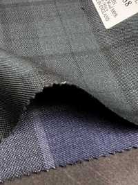DM5138 DORMEUIL QUEEN Super100's 그린 체크[원단] 호소이 쇼지 주식회사 추가 이미지