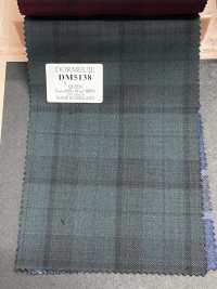 DM5138 DORMEUIL QUEEN Super100's 그린 체크[원단] 호소이 쇼지 주식회사 추가 이미지