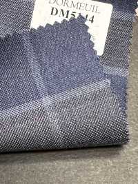DM5144 DORMEUIL QUEEN Super100's 네이비 블루 체크[원단] 호소이 쇼지 주식회사 추가 이미지