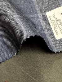 DM5144 DORMEUIL QUEEN Super100's 네이비 블루 체크[원단] 호소이 쇼지 주식회사 추가 이미지