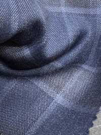 DM5144 DORMEUIL QUEEN Super100's 네이비 블루 체크[원단] 호소이 쇼지 주식회사 추가 이미지